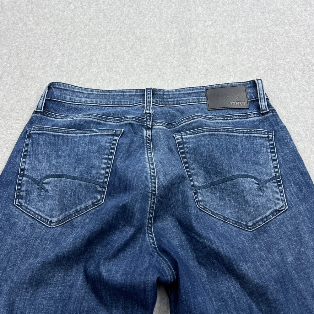 Mavi Steve Jeans‎ Men's 34x32* Blue Athletic Fit Dark Wash Stretch Denim Comfort